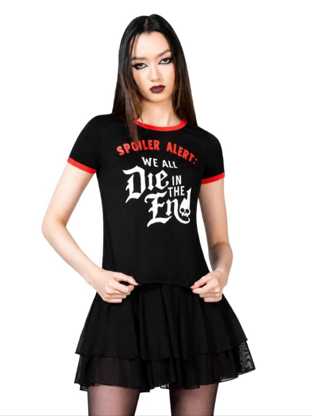 Killstar Spoiler Ringer Top